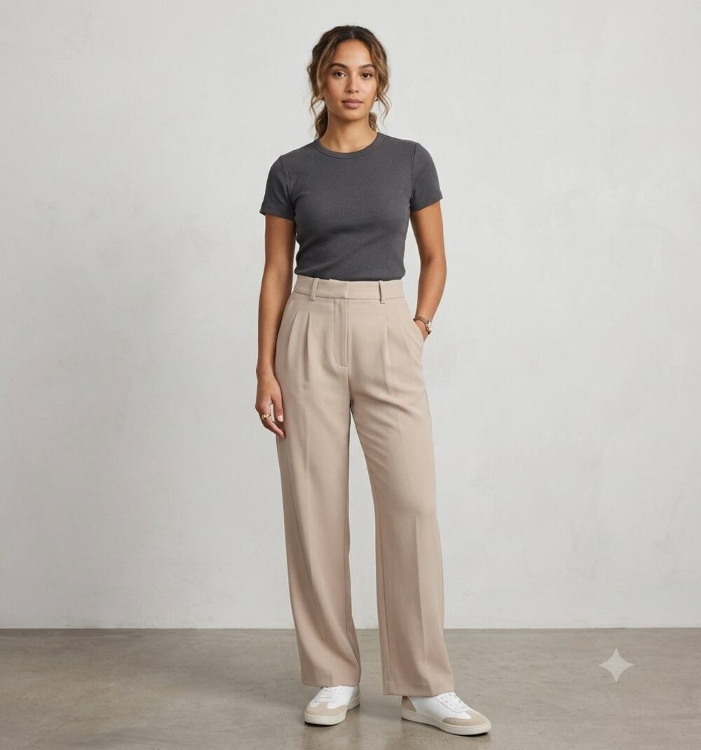 Aritzia Wilfred The Effortless Trousers 28" Quiet Luxury Minimalist Work S